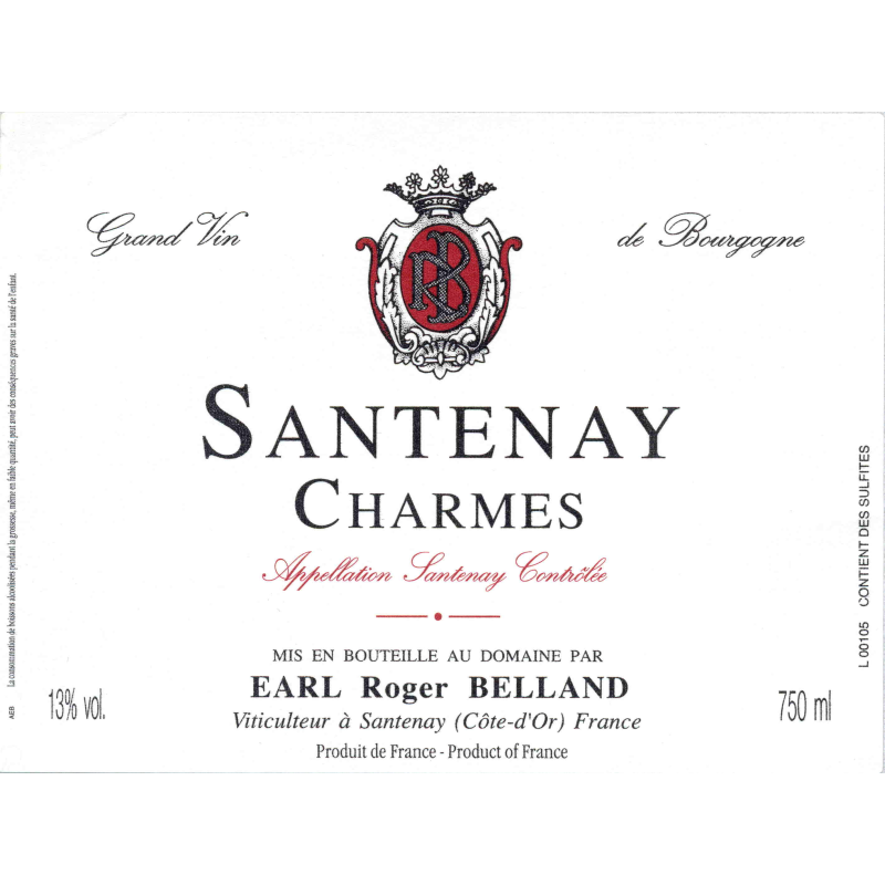 SANTENAY Les Charmes 2022